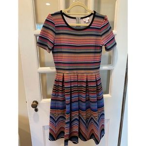 Dipped Lularoe Amelia Dress Size Medium